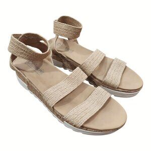 Catherine Malandrino Davina Cork Platform Sandals Size 9